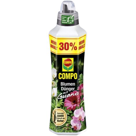 COMPO Blumendünger mit Guano 1,3 l