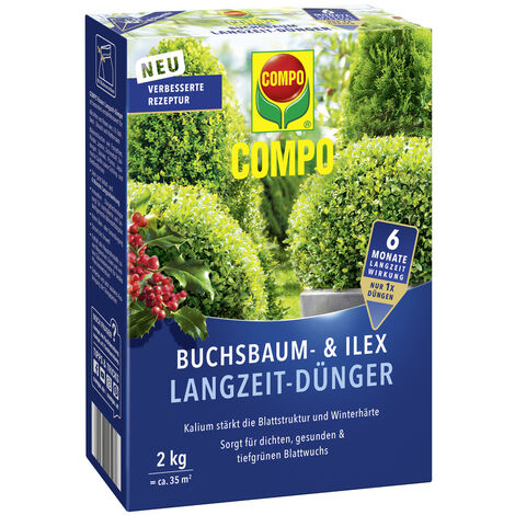 COMPO Buchsbaum- und Ilex Langzeit-Dünger 2kg