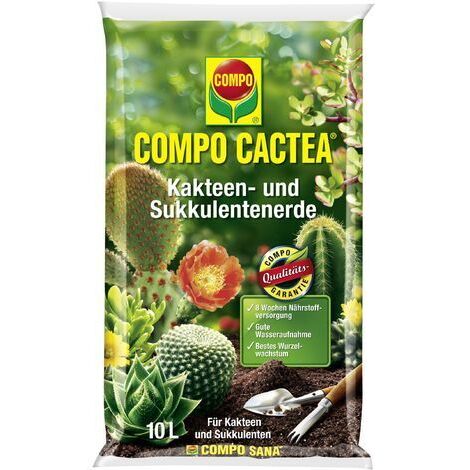 COMPO CACTEA Kakteen- und Sukkulentenerde 10l