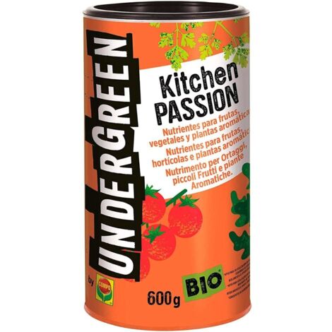 COMPO CONCIME GRANULARE PER ORTAGGI, PICCOLI FRUTTI E AROMATICHE KITCHEN PASSION 600G