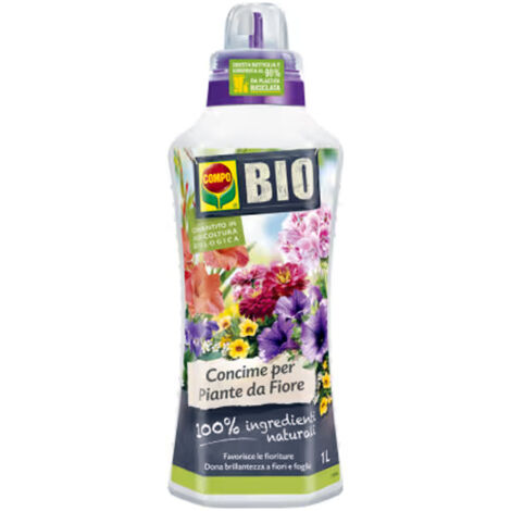 COMPO, CONCIME LIQUIDO COMPO BIO PER PIANTE DA FIORE 1LT