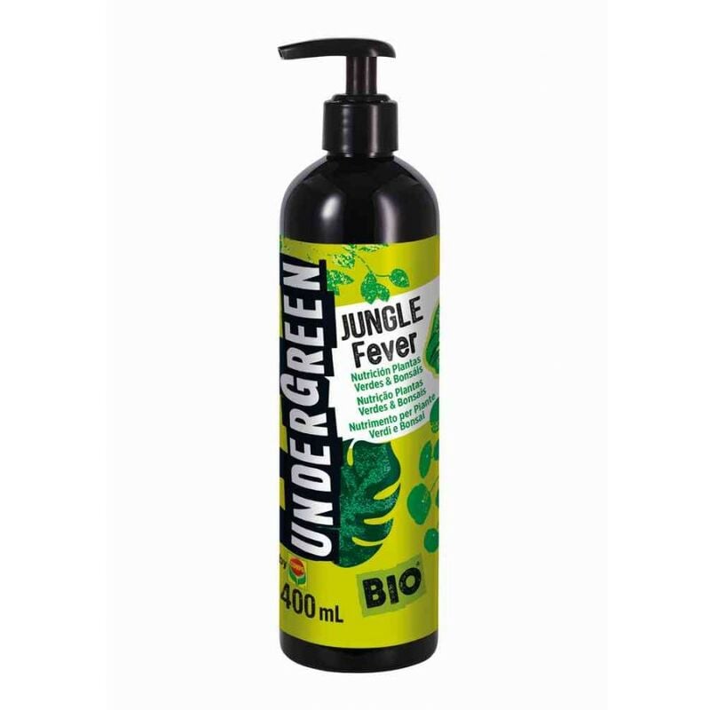 Compo - engrais liquide pour plantes vertes et bonsai undergreen jungle fever 400 ml