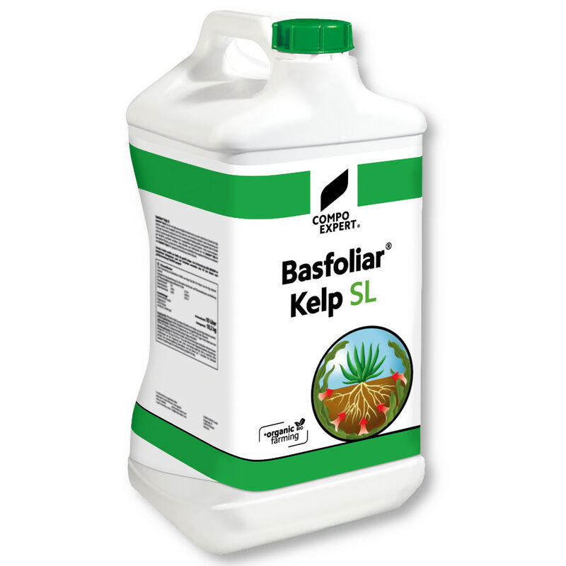 Basfoliar KelpSL engrais liquide 10l légumes, fruits, viticulture, gazon, colza - Compo Expert