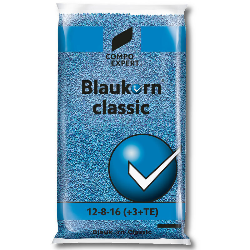 Blaukorn classic 25 kg Engrais de jardin Engrais universel Engrais professionnel - Compo Expert