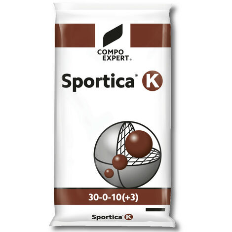 COMPO EXPERT Sportica K engrais à gazon 25 kg, effet à long terme
