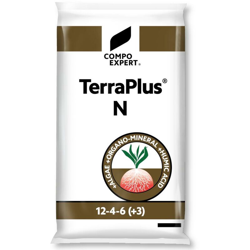 Compo Expert - TerraPlus k 25 kg engrais pour gazon, plantes ornementales, culture en pépinière