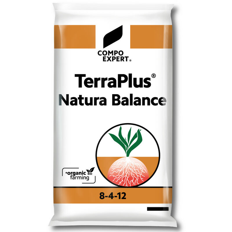 TerraPlus Natura Balance 25 kg engrais, fruits, viticulture, houblon, aménagement paysager - Compo Expert
