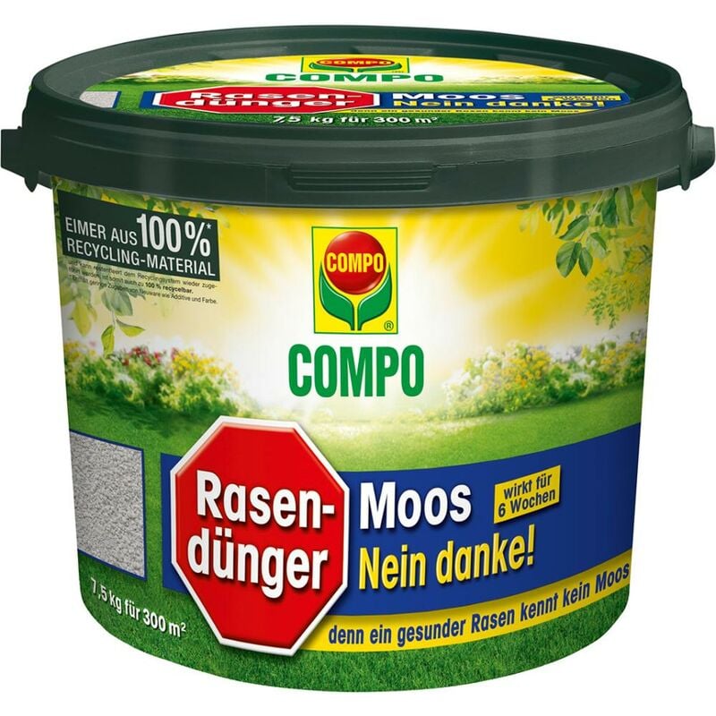 Rasendünger Moos - Nein danke 7,5kg Eimer