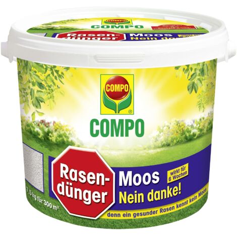 COMPO Rasendünger Moos - Nein danke 7,5kg Eimer