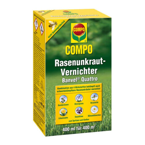 Compo Rasenunkraut-Vernichter Banvel Quattro 400ml