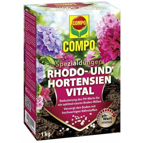COMPO Rhodo- und Hortensien Vital Spezialdünger 1 kg