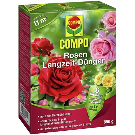 COMPO Rosen Langzeit-Dünger, 850 g
