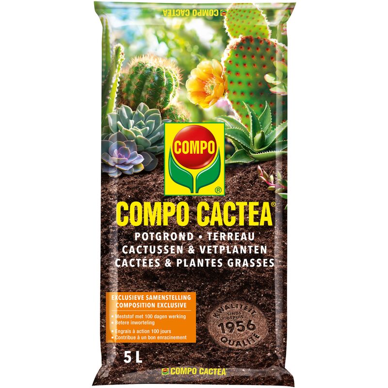 

Sana suelo cactus 5L - Compo