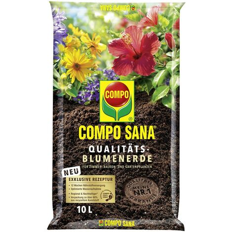 COMPO SANA® Qualitäts - Blumenerde 10 Liter