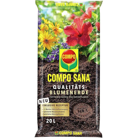 COMPO SANA Qualitäts-Blumenerde 20l