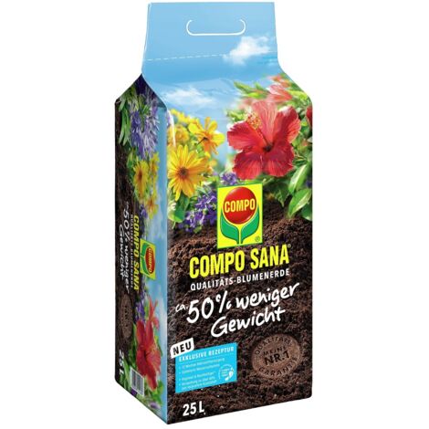 COMPO Sana Qualitäts Blumenerde 25 Ltr