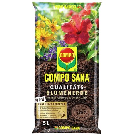COMPO SANA Qualitäts-Blumenerde 5l