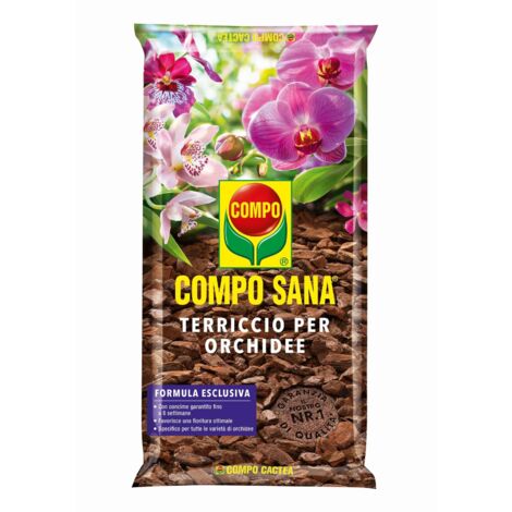 COMPO SANA TERRICCIO PER ORCHIDEE SACCO 2,5 LT COMPO CACTEA