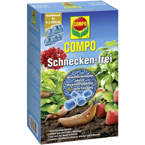 COMPO Schnecken-frei 4x250g