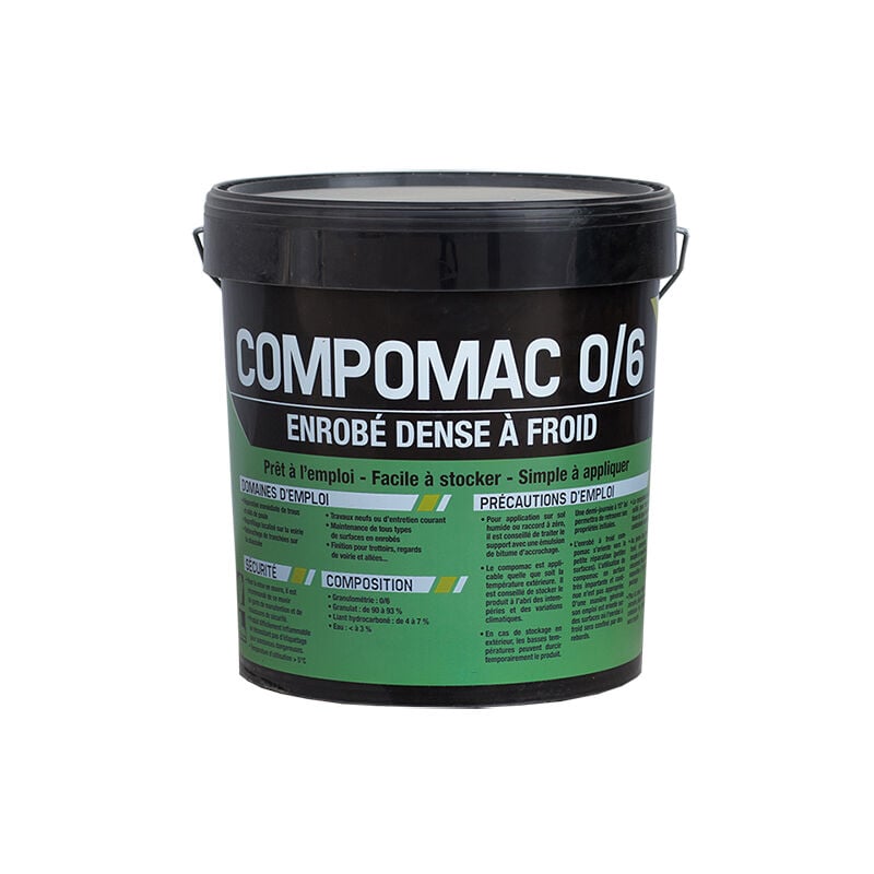 Compomac 0/6 Noir - COMPOMACNOIR