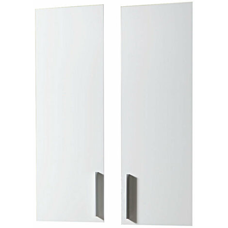 COMPOSAD Anta componibile in coppia per libreria laccato bianco AN7074 L72h103p2