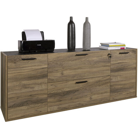 COMPOSAD Mobile contenitore Davinci Brera 2 cassetti e 2 ante con serratura