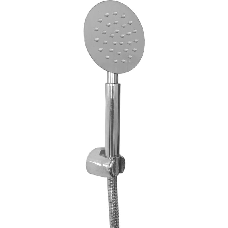 Bagnoclic - Ensemble de douche anti-calcaire avec support de douche et tuyau de douche de 150 cm