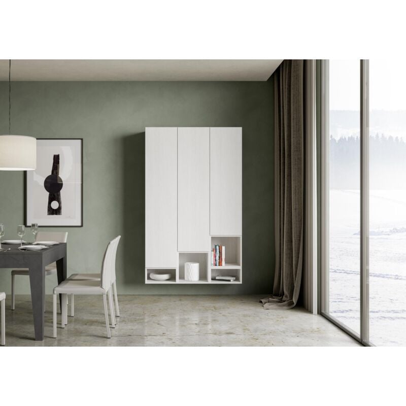 Itamoby - Composition murale salon H20 L.120 h 194 P.39.2