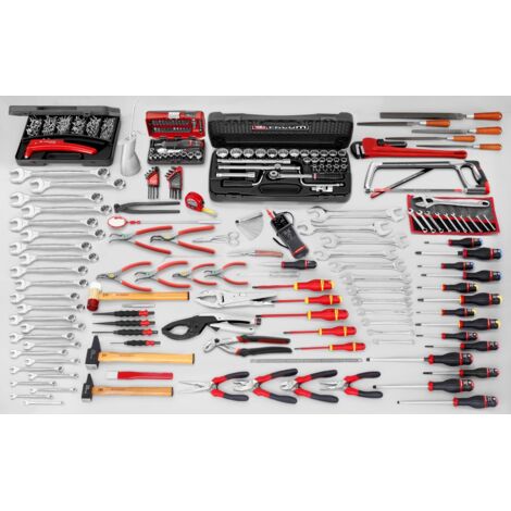 Composition de 184 outils pour la mécanique générale CM.140A - FACOM