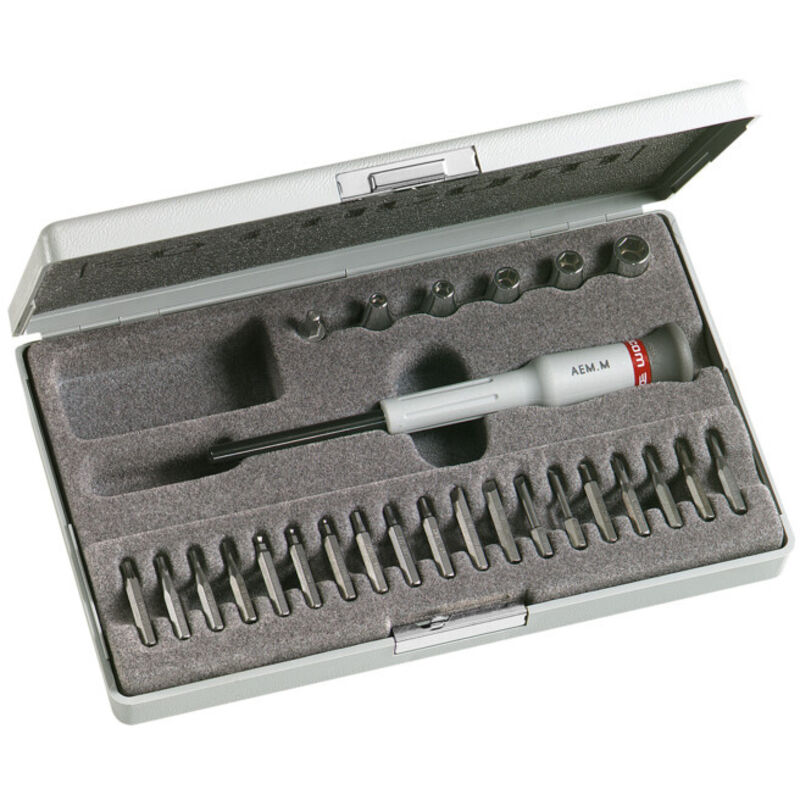 Assortiment Facom micro tech Embouts porte embouts clé six pans creux 14' boîte plastique 26 pcs.