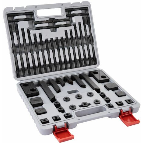 Composition de bridage 58 pcs. pour rainure en T de 12 mm filet M10 MW-Tech ODS10