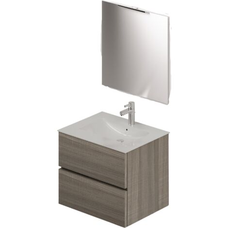 Composition de salle de bain de 60 en coloris Olmo H54x61x46cm