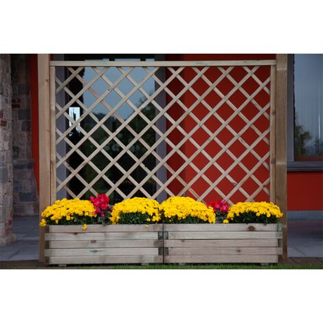 Composition de tournesol Jardinière avec grille