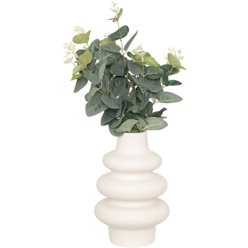 Composition eucalyptus avec vase Suza H37cm Atmosphera créateur d'intérieur