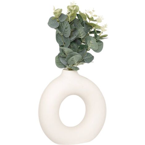 Composition eucalyptus avec vase Suza H37cm - Atmosphera créateur d'intérieur