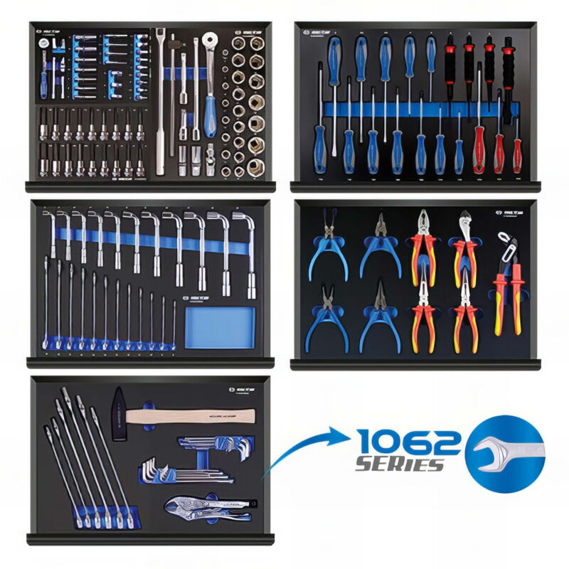 King Tony - Composition evawave pour servante - 157 pcs