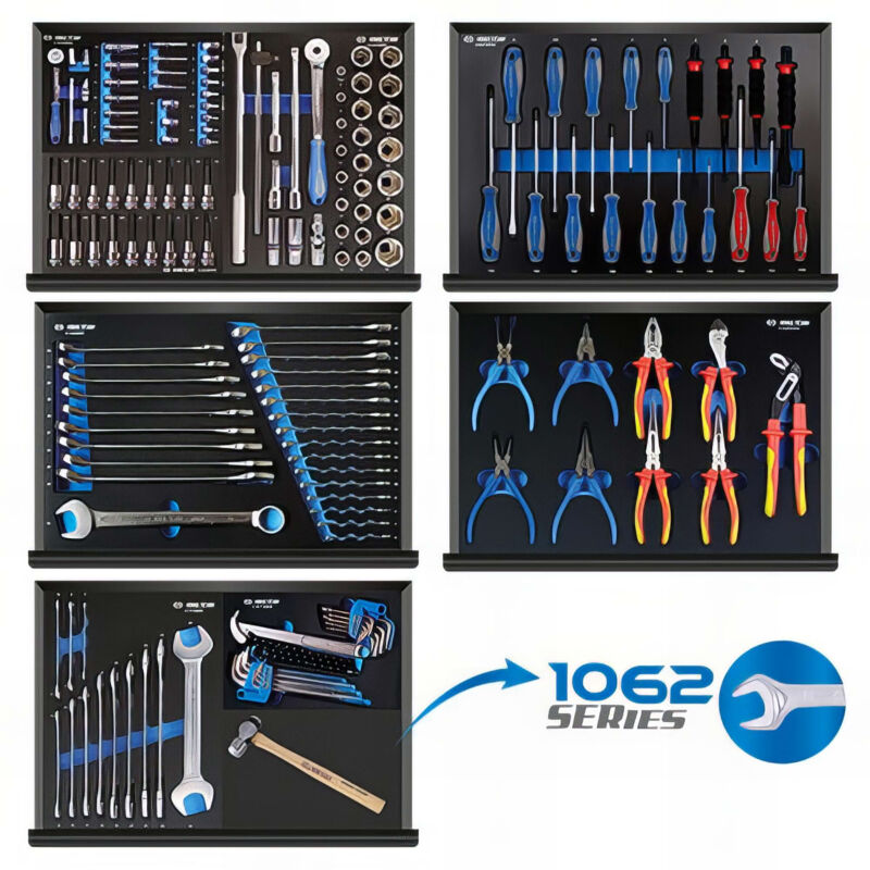 King Tony - Composition evawave pour servante - 166 pcs