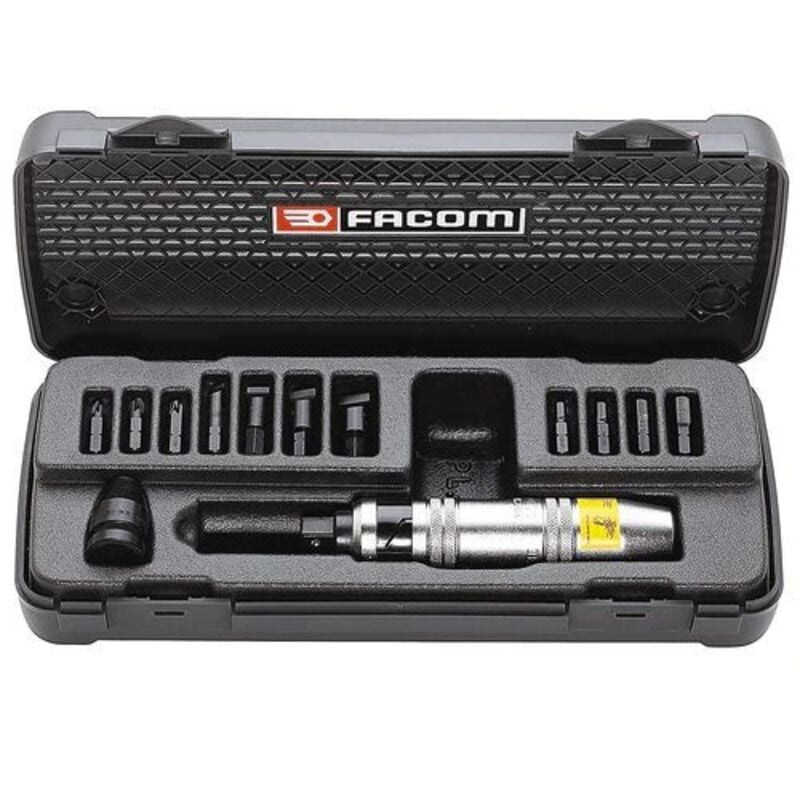 Tournevis à frapper et jeu d'embouts Facom 13 pièces ( Prix pour 1 )