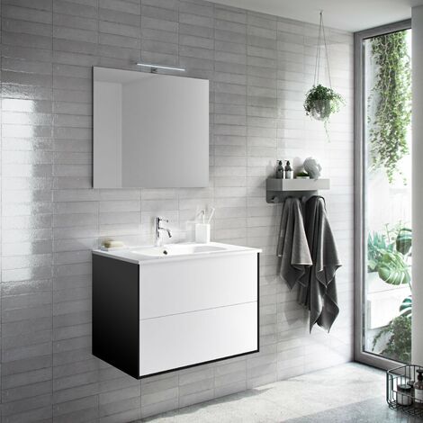 Composizione 4 pezzi AGO bianco opaco
