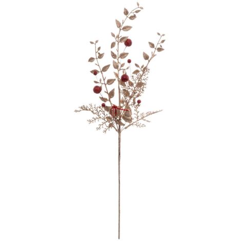 Composizione bouquet kdo abete dorato 75 cm - Feeric lights & christmas