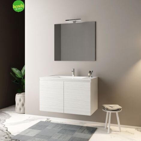 Composizione da bagno Mobo Daria Bianco