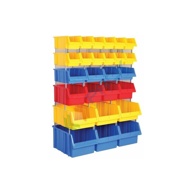 Composizione di 26 casse bocca di lupo