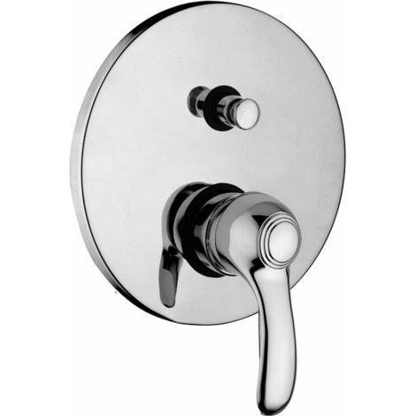 Composizione Flavia, miscelatori lavabo, bidet e doccia con