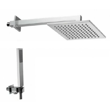 Composizione Haway con soffione 20x20, braccio doccia da 40 e kit