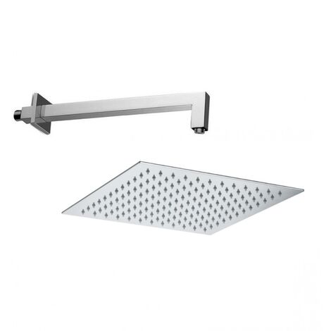 Composizione Haway con soffione 20x20 e braccio doccia da 35