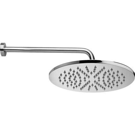 Composizione Jamaica con soffione tondo 30 e braccio doccia da 30