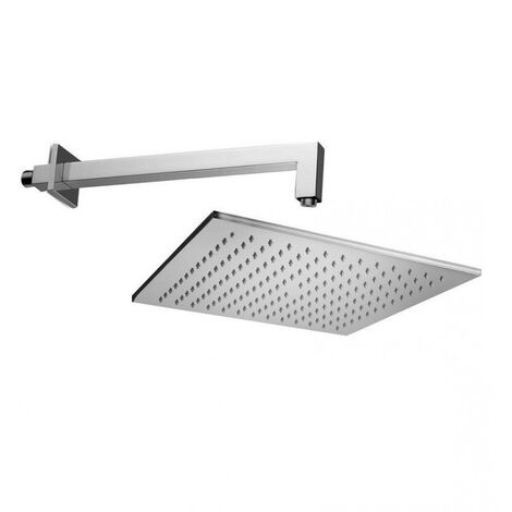 Composizione Syncro con soffione 20x20 e braccio doccia da 35