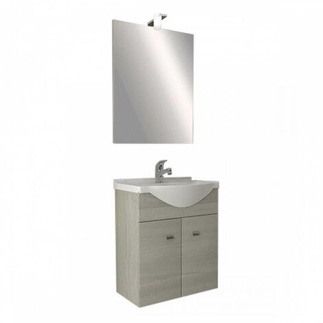 COMPOSIZIONE ZAFFIRO ROVERE GRIGIO CM.55