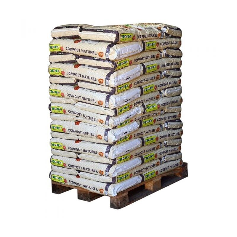 Compost organique vert, 24 sacs 20 kg - KOM01-24x20
