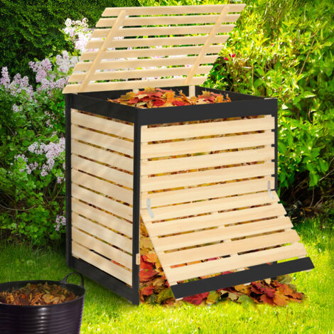 Compostador de madera de 500 litros